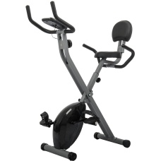 AuWit Top Level Magnetic Exercise Bike with Tension Control (Color: Black)
