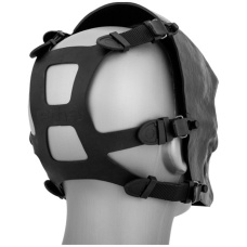 AMA Tactical Villain Skull Mesh Airsoft Face Mask - BLACK