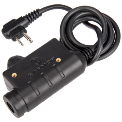 Earmor Tactical PTT Adapter - Motorola Double Pin Version