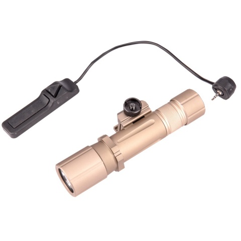 OPSMEN Tactical 800-Lumen Picatinny Weapon Light - TAN