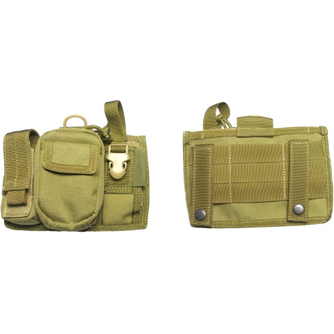 AMA Tactical Airsoft Triad Admin Pouch - KHAKI