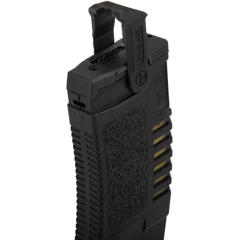 Elite Force Ares Amoeba Pack of 5 300 Round Hi-Cap Airsoft AEG Magazines (Color: Black)