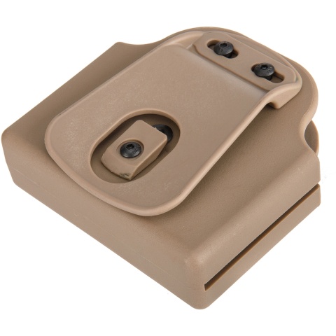 AMA Tactical Double Pistol Magazine Belt Holster - TAN
