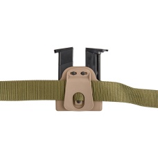 AMA Tactical Double Pistol Magazine Belt Holster - TAN