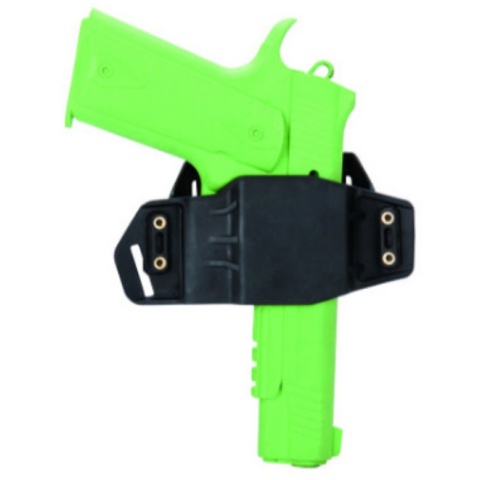 AMA ABS Polymer Tactical Airsoft Pistol Belt Holster - BLACK