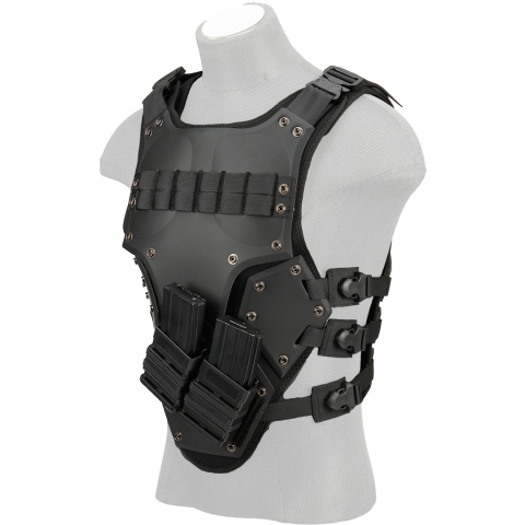 AMA Tactical TF3 High Speed Mag Strap Body Armor - BLACK