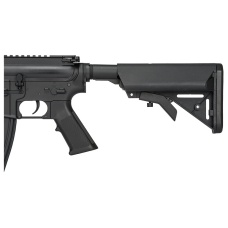 JG Works Metal M4 Carbine AEG Airsoft Rifle - BLACK