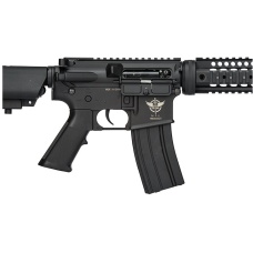 JG Works Metal M4 Carbine AEG Airsoft Rifle - BLACK
