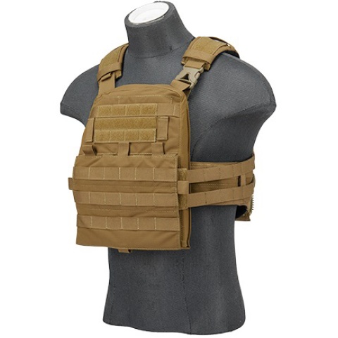 AMA Tactical Adaptive Airsoft Tactical Vest - COYOTE BROWN