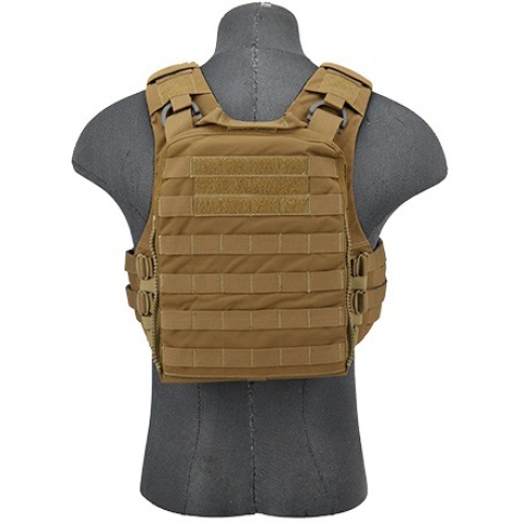 AMA Tactical Adaptive Airsoft Tactical Vest - COYOTE BROWN