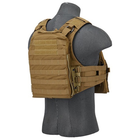 AMA Tactical Adaptive Airsoft Tactical Vest - COYOTE BROWN