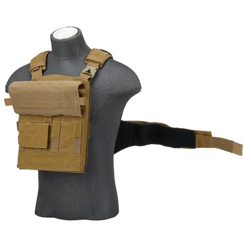 AMA Tactical Adaptive Airsoft Tactical Vest - COYOTE BROWN