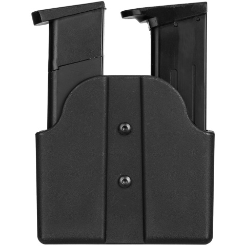 AMA Tactical Double Pistol Magazine Belt Holster - BLACK