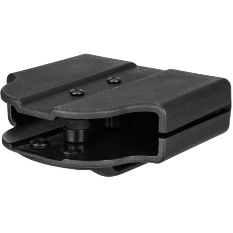 AMA Tactical Double Pistol Magazine Belt Holster - BLACK