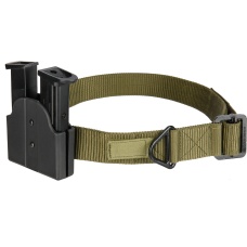 AMA Tactical Double Pistol Magazine Belt Holster - BLACK
