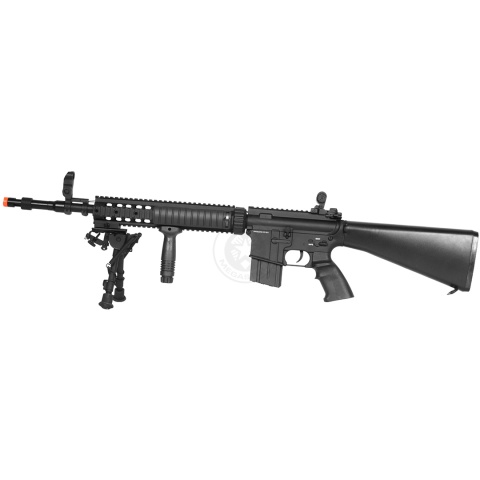 DBoys Airsoft Metal M16 SPR AEG Rifle - Gun Only - BLACK - (DISCONTINUED)