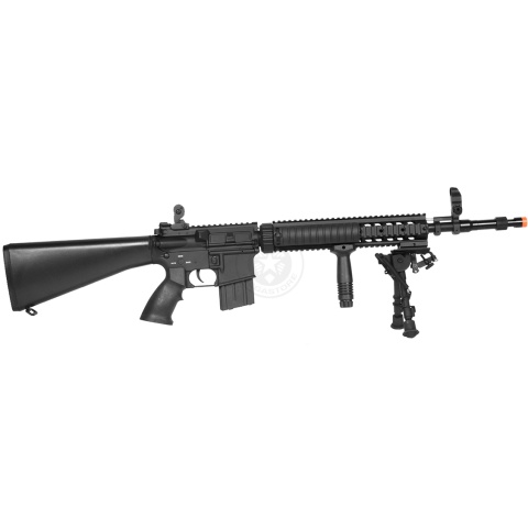DBoys Airsoft Metal M16 SPR AEG Rifle - Gun Only - BLACK - (DISCONTINUED)