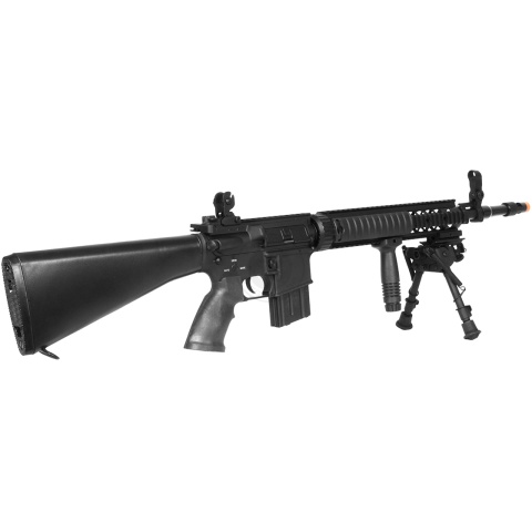 DBoys Airsoft Metal M16 SPR AEG Rifle - Gun Only - BLACK - (DISCONTINUED)