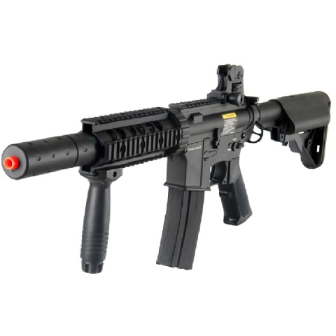 DBoys M4 CQB-SD Metal Airsoft AEG Rifle - Gun Only - BLACK