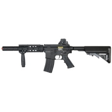 DBoys M4 CQB-SD Metal Airsoft AEG Rifle - Gun Only - BLACK