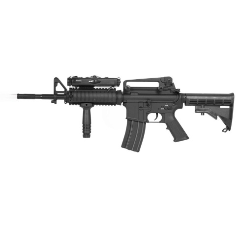 Dboys Airsoft Metal M4 RIS AEG Rifle - Gun Only - BLACK