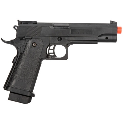 UK Arms Spring Polymer Airsoft 1911 Pistol in Poly Bag - BLACK