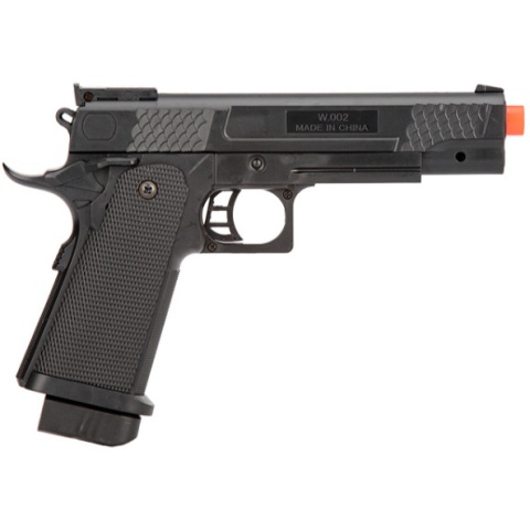 UK Arms Spring Scaled Airsoft 1911 Pistol in Poly Bag - BLACK