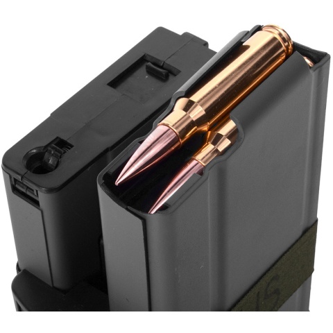 BattleAxe Dual 900rd M14 Airsoft AEG Auto-Winding High Capacity Mag