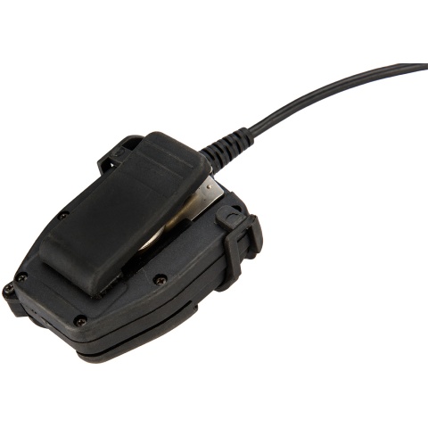 AMA Tactical Airsoft Z112 Peltor PTT - Kenwood Version - BLACK