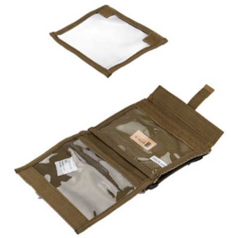 Code 11 Cordura Polyester Arm Board Storage Navigator - COYOTE