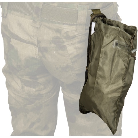 Code 11 Cordura Polyester Pull Out Dump Pouch - OLIVE DRAB