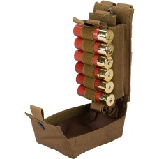 Code 11 Tactical 12 gauge/M4 Cordura Magazine Pouch - KHAKI