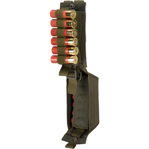 Code 11 Tactical 12 gauge/M4 Cordura Magazine Pouch - OD GREEN
