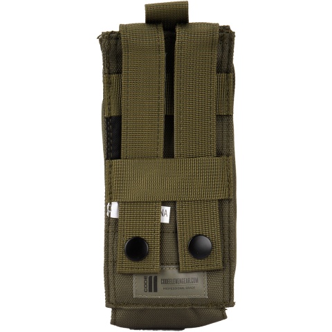 Code 11 Tactical 12 gauge/M4 Cordura Magazine Pouch - OD GREEN