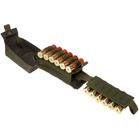 Code 11 Tactical 12 gauge/M4 Cordura Magazine Pouch - OD GREEN