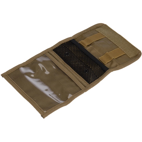 Code 11 Cordura Polyester Forward Opening Admin Pouch - COYOTE