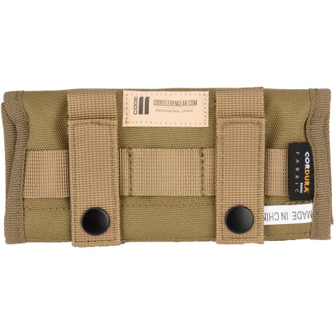Code 11 Cordura Polyester Forward Opening Admin Pouch - COYOTE