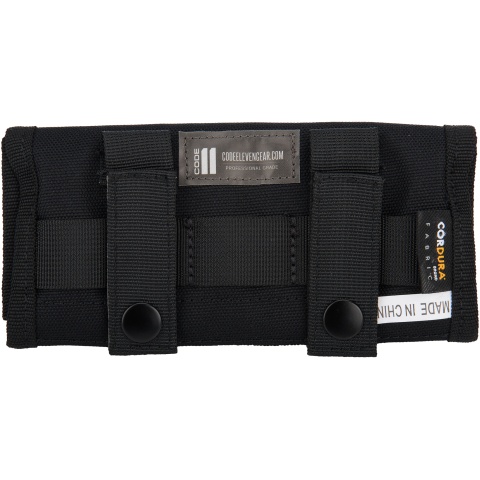 Code 11 Cordura Polyester Forward Opening Admin Pouch - BLACK