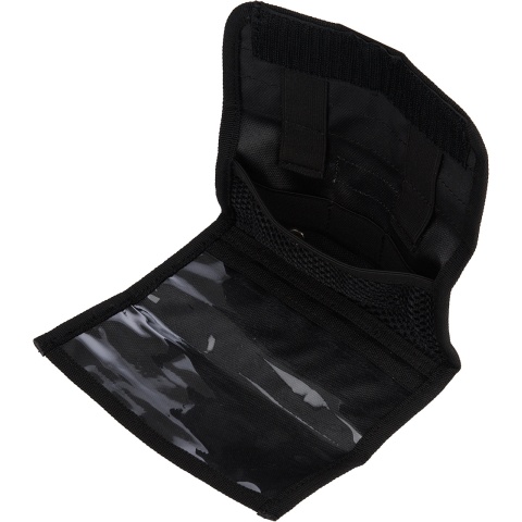 Code 11 Cordura Polyester Forward Opening Admin Pouch - BLACK