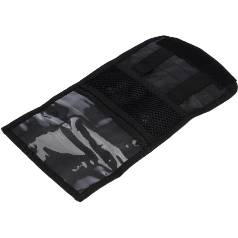 Code 11 Cordura Polyester Forward Opening Admin Pouch - BLACK