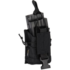 Code 11 Tactical Cordura Polyester Double Magazine Pouch - BLACK