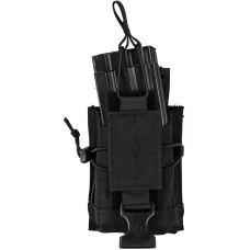 Code 11 Tactical Cordura Polyester Double Magazine Pouch - BLACK