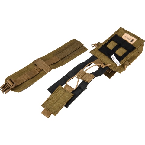 Code 11 Tactical Cordura Polyester Double Magazine Pouch - COYOTE