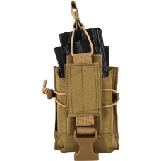 Code 11 Tactical Cordura Polyester Double Magazine Pouch - COYOTE