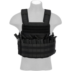 Code 11 Tactical MOLLE Cordura Navigator Chest Rig - BLACK