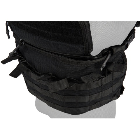 Code 11 Tactical MOLLE Cordura Navigator Chest Rig - BLACK