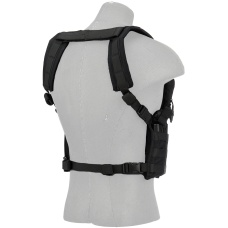 Code 11 Tactical MOLLE Cordura Navigator Chest Rig - BLACK