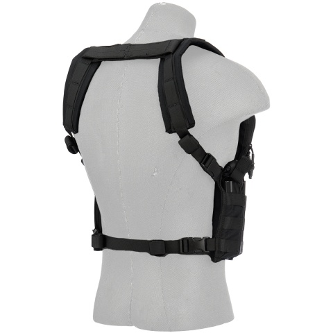 Code 11 Tactical MOLLE Cordura Navigator Chest Rig - BLACK