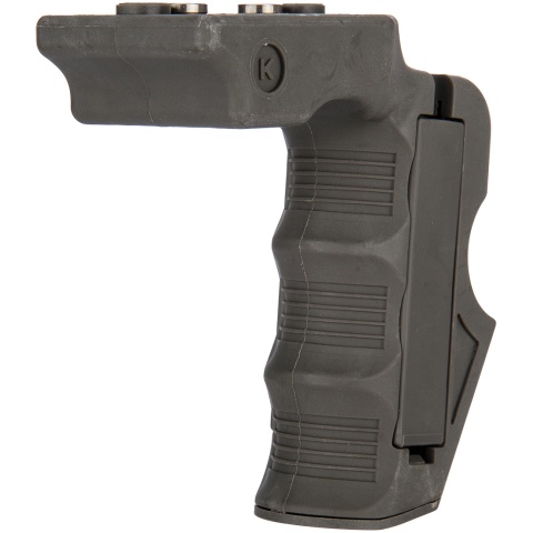 Lancer Tactical Airsoft Impact Keymod Foregrip w/ Storage - OLIVE DRAB