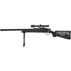 CYMA Airsoft MK51 Bolt Action Sniper Rifle w/ Scope - OLIVE DRAB